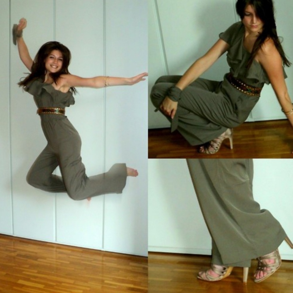 H&M jumpsuit olive
